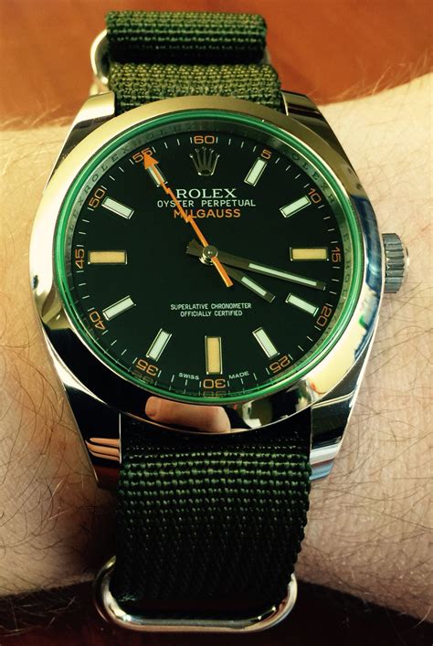 milgauss nato strap